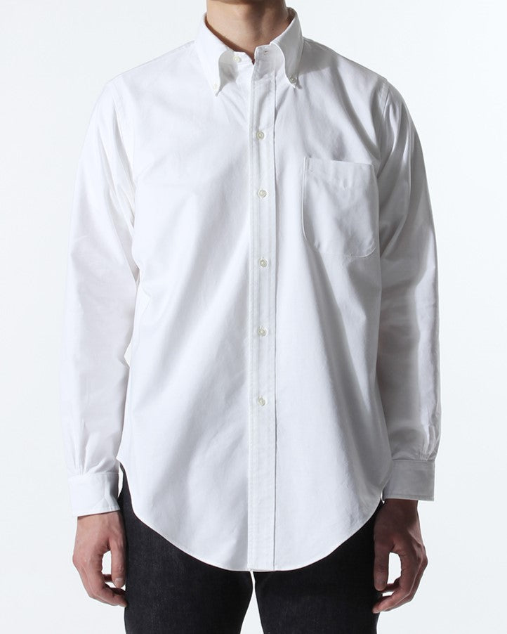 BD SHIRT / IDEAL OXFORD DULL WHITE