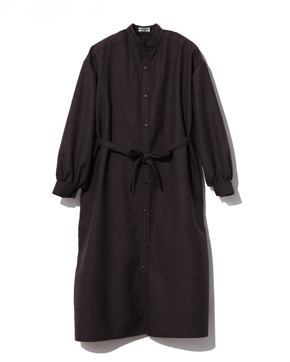 TUSCAN DRESS / WOOL SERGE