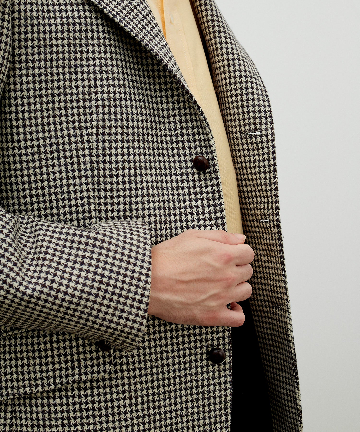 DUNN JACKET HOUNDSTOOTH / IVORY – ANATOMICA OFFICIAL ONLINE STORE