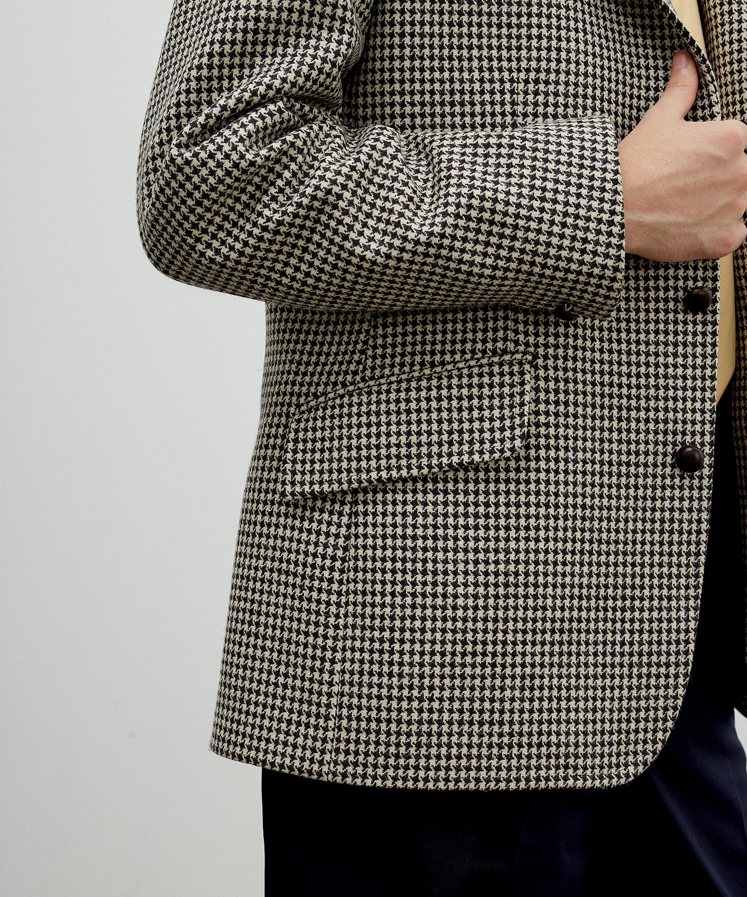 DUNN JACKET HOUNDSTOOTH / IVORY – ANATOMICA OFFICIAL ONLINE STORE