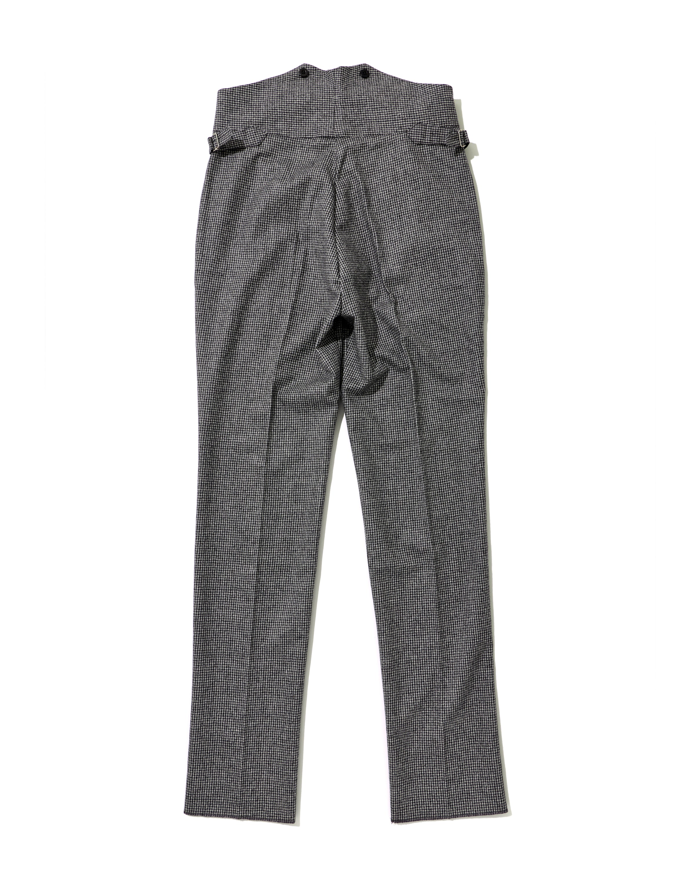 TANGO PANTS / LIGHT FLANNEL GREY CHECK – ANATOMICA OFFICIAL ONLINE