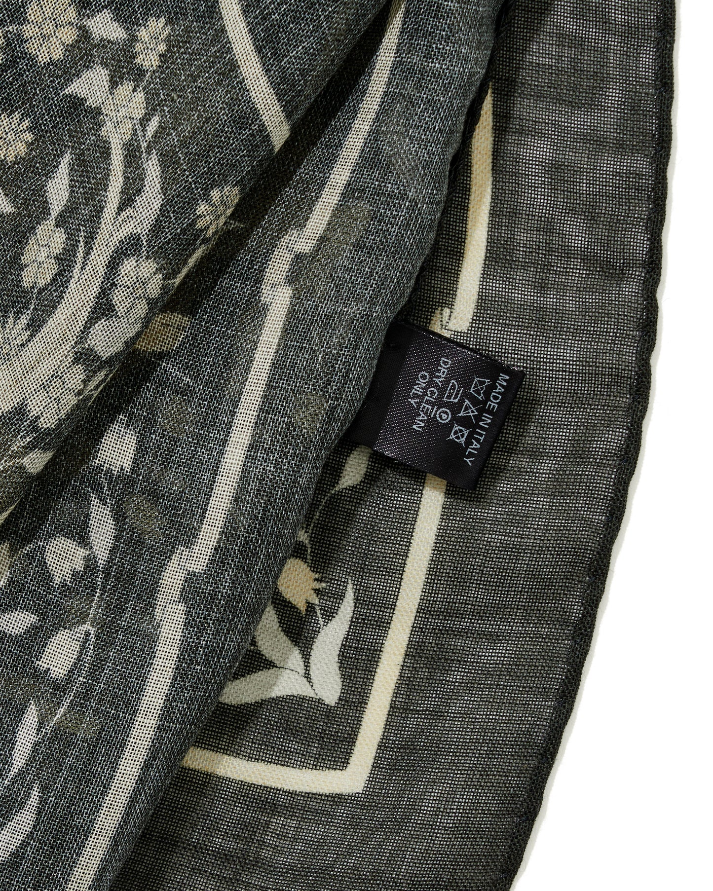 UNICORN SCARF SQUARE / BLACK