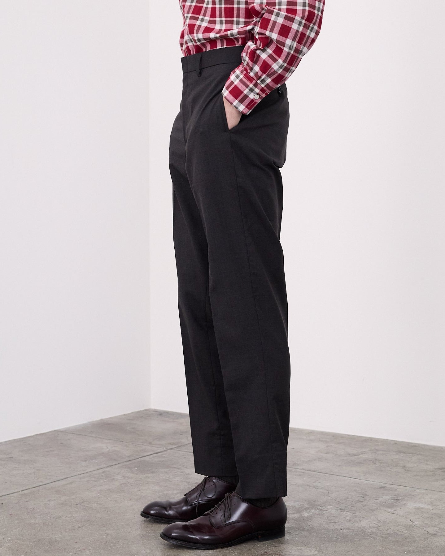 TRIM FIT PANTS 2 / SUMMER WOOL