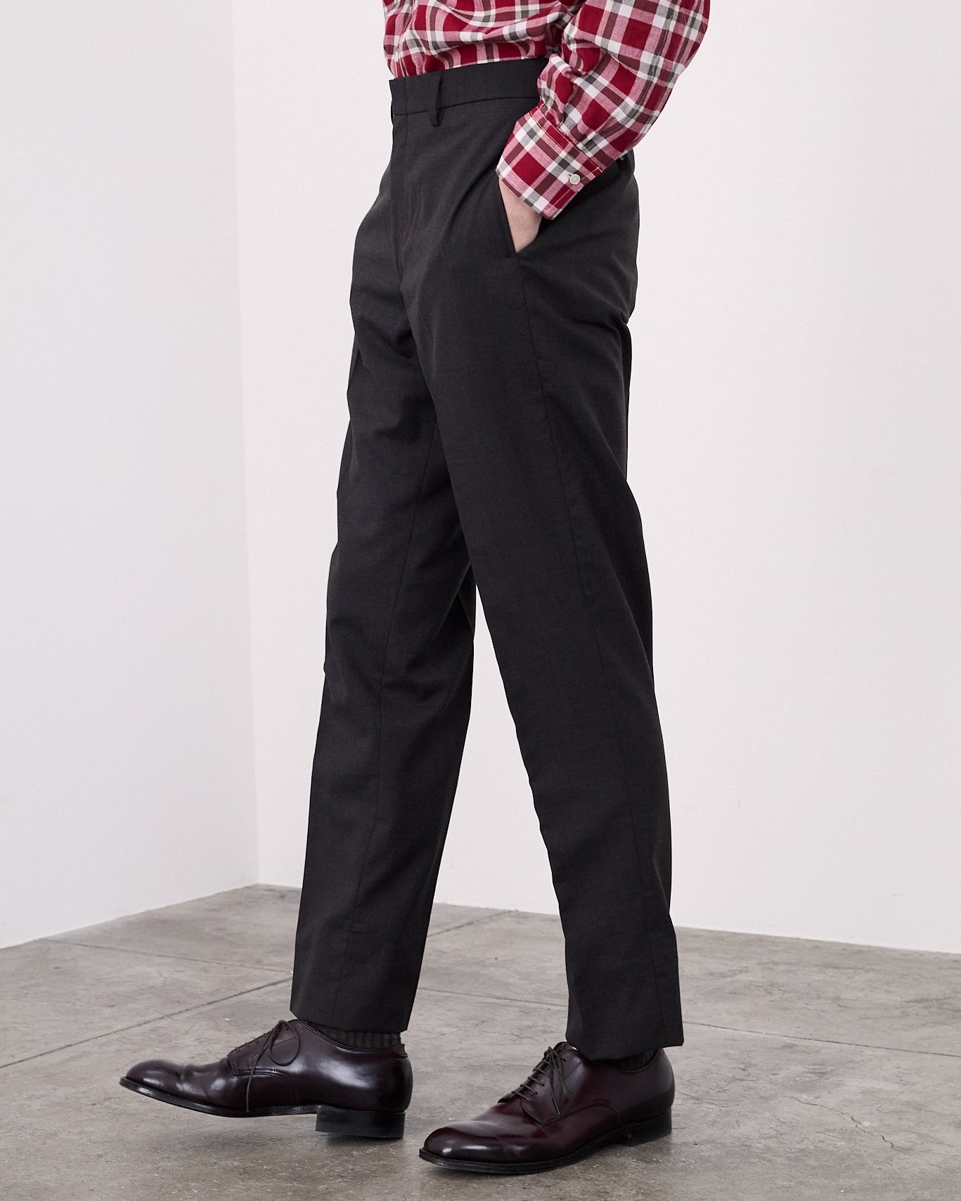 TRIM FIT PANTS 2 / SUMMER WOOL