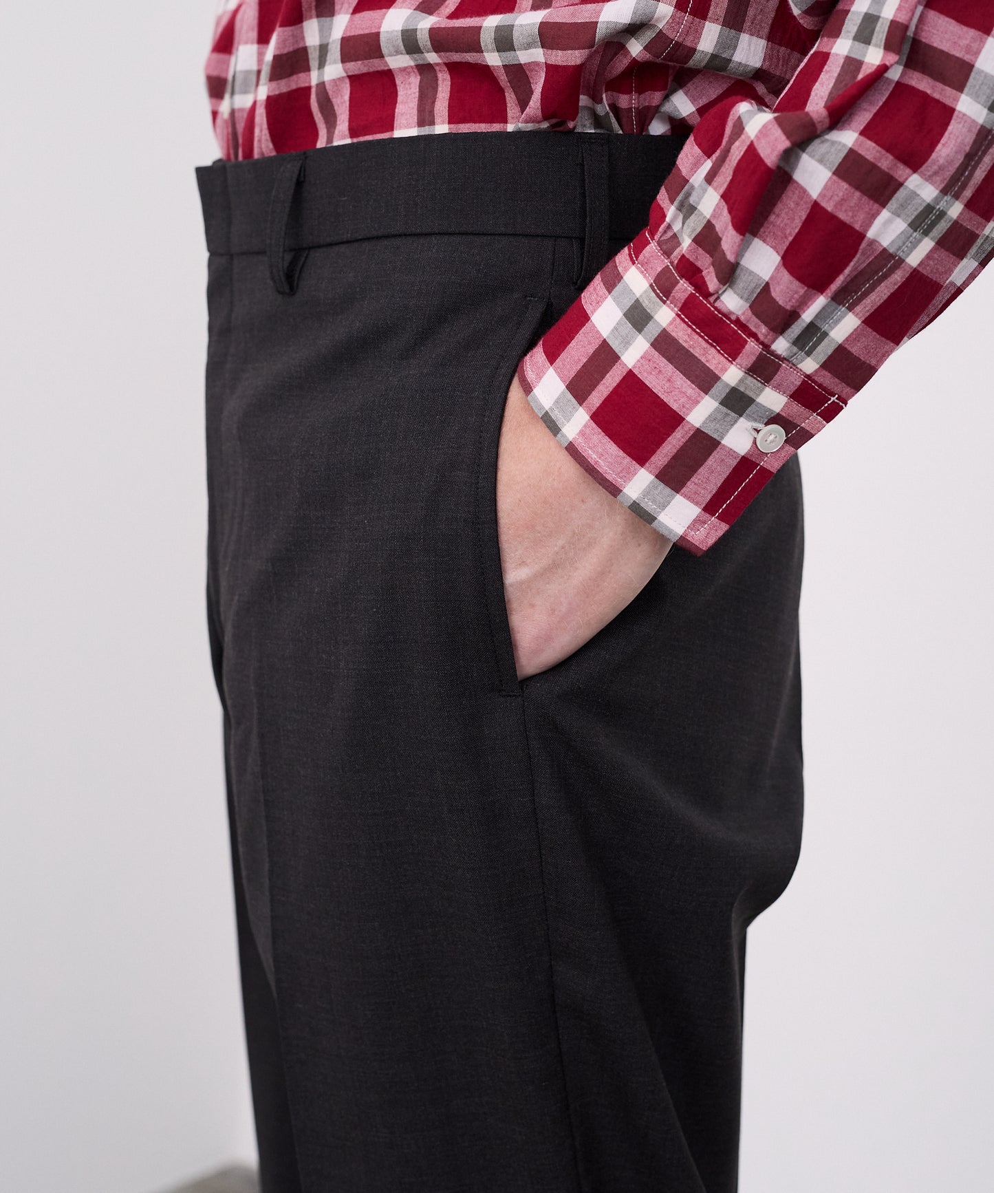 TRIM FIT PANTS 2 / SUMMER WOOL