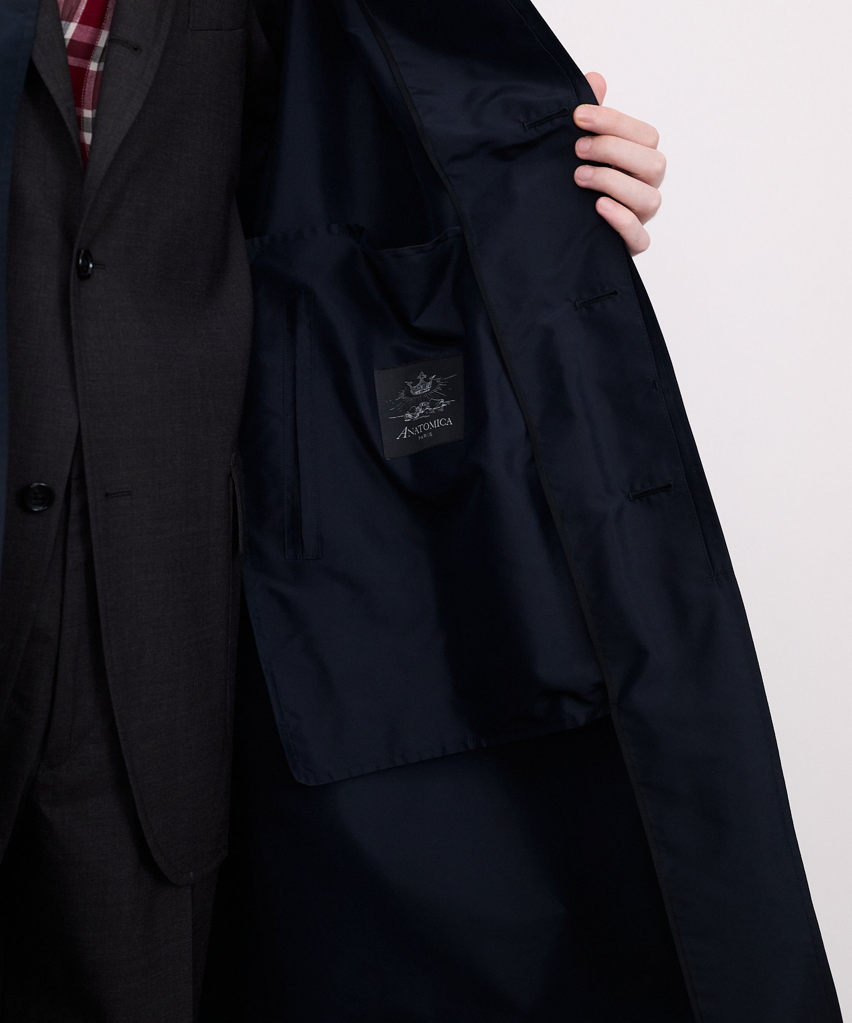 SINGLE RAGLAN Ⅸ SILK TAFFETA – ANATOMICA OFFICIAL ONLINE STORE