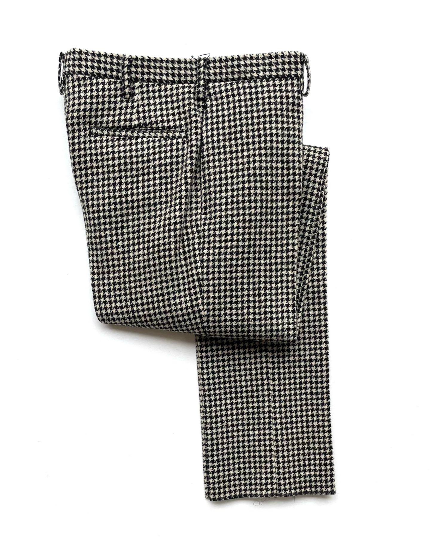 TRIM STEM PANTS / HOUNDSTOOTH