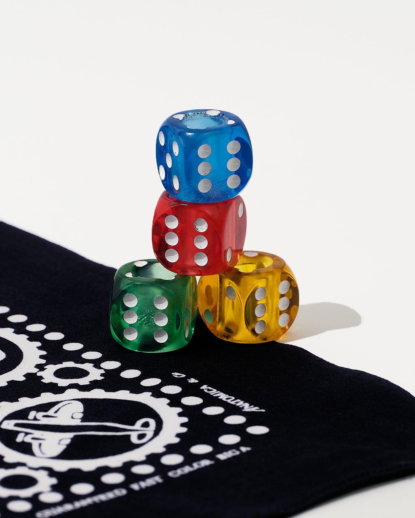 DICE SCARF RING