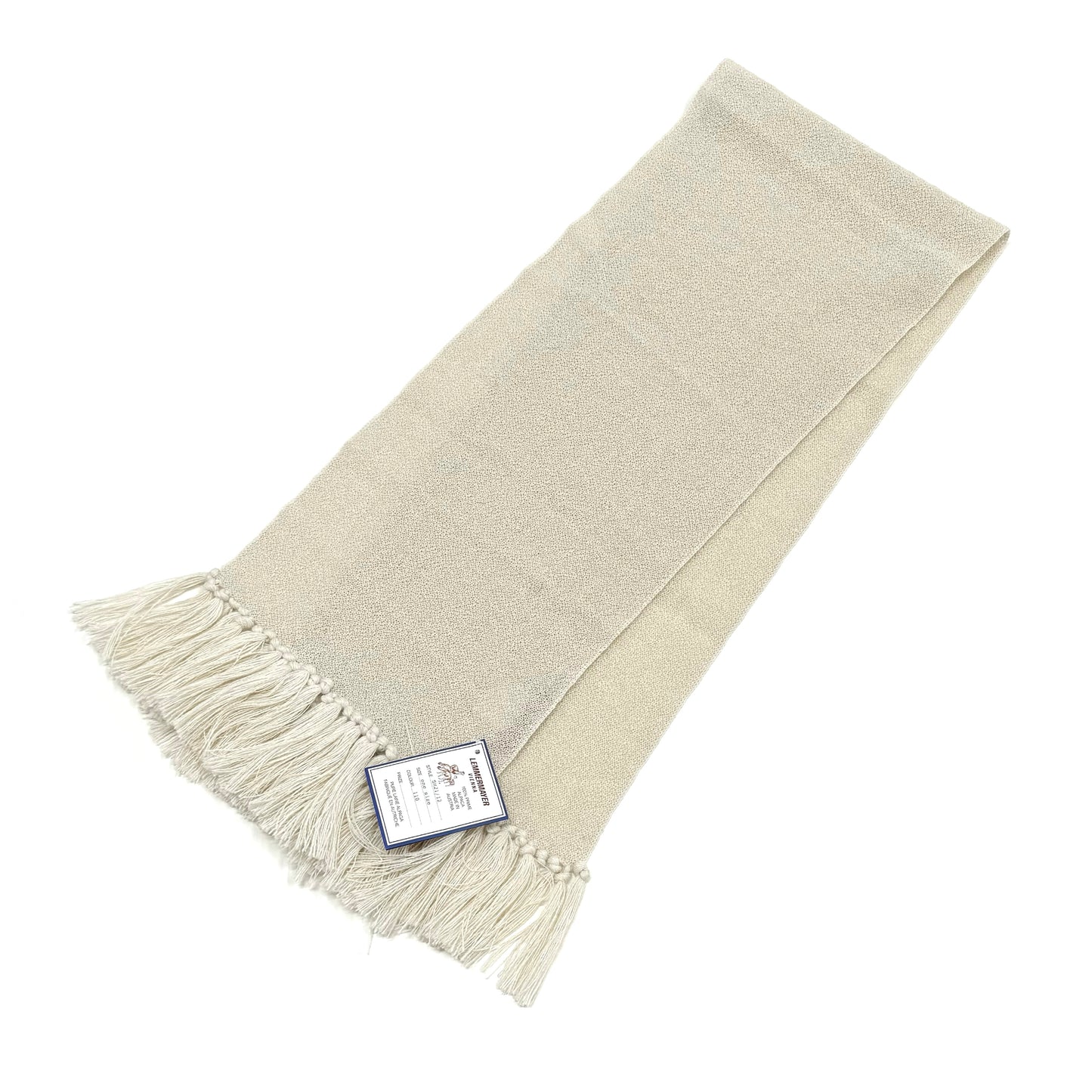 LEMMERMAYER FRINGE SCARF 2PLY