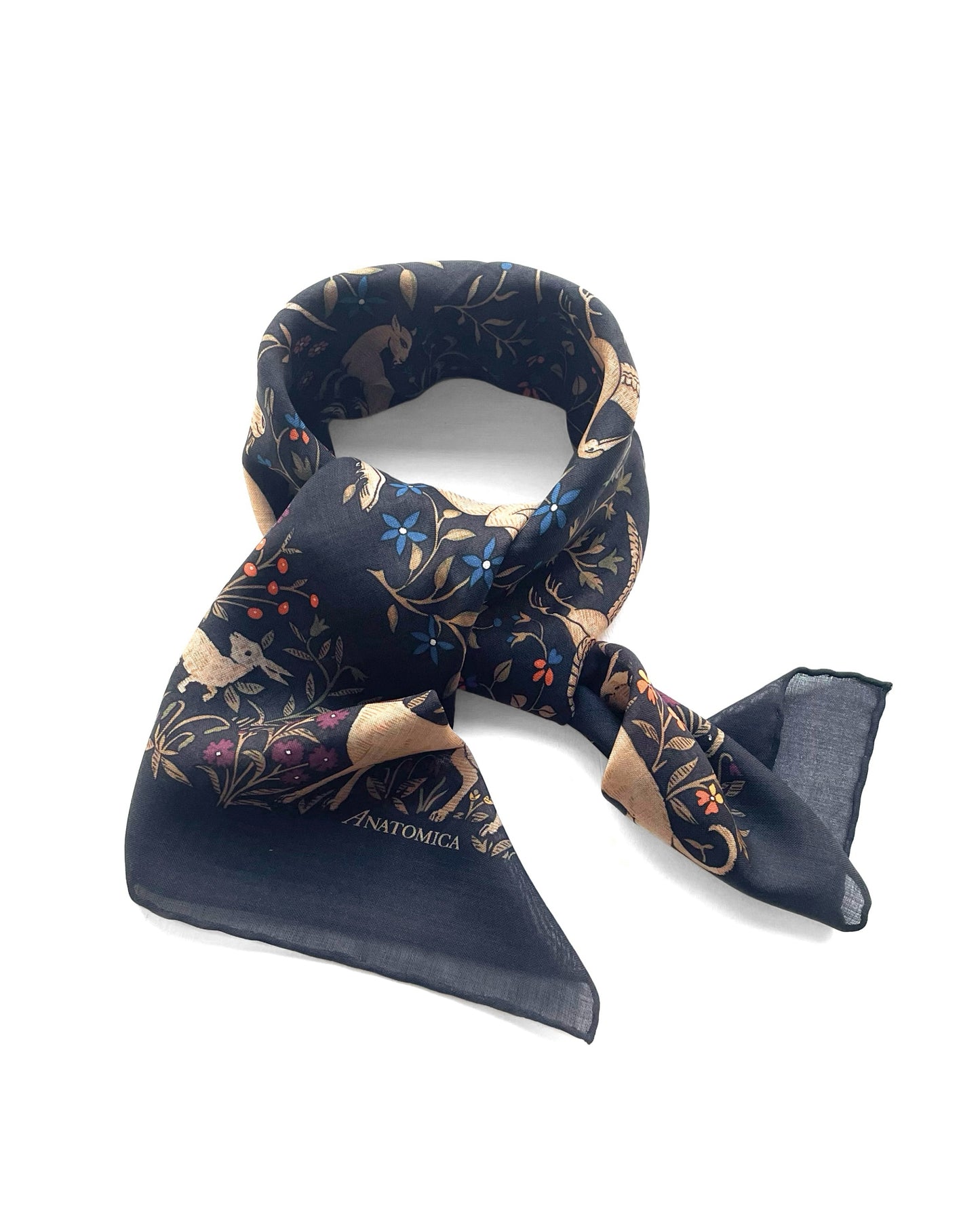 ANATOMICA by DRAKE'S SCARF UNICORN / BLACK