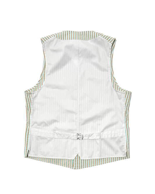 SAGAN VEST / SOMELOS SEERSUCKER