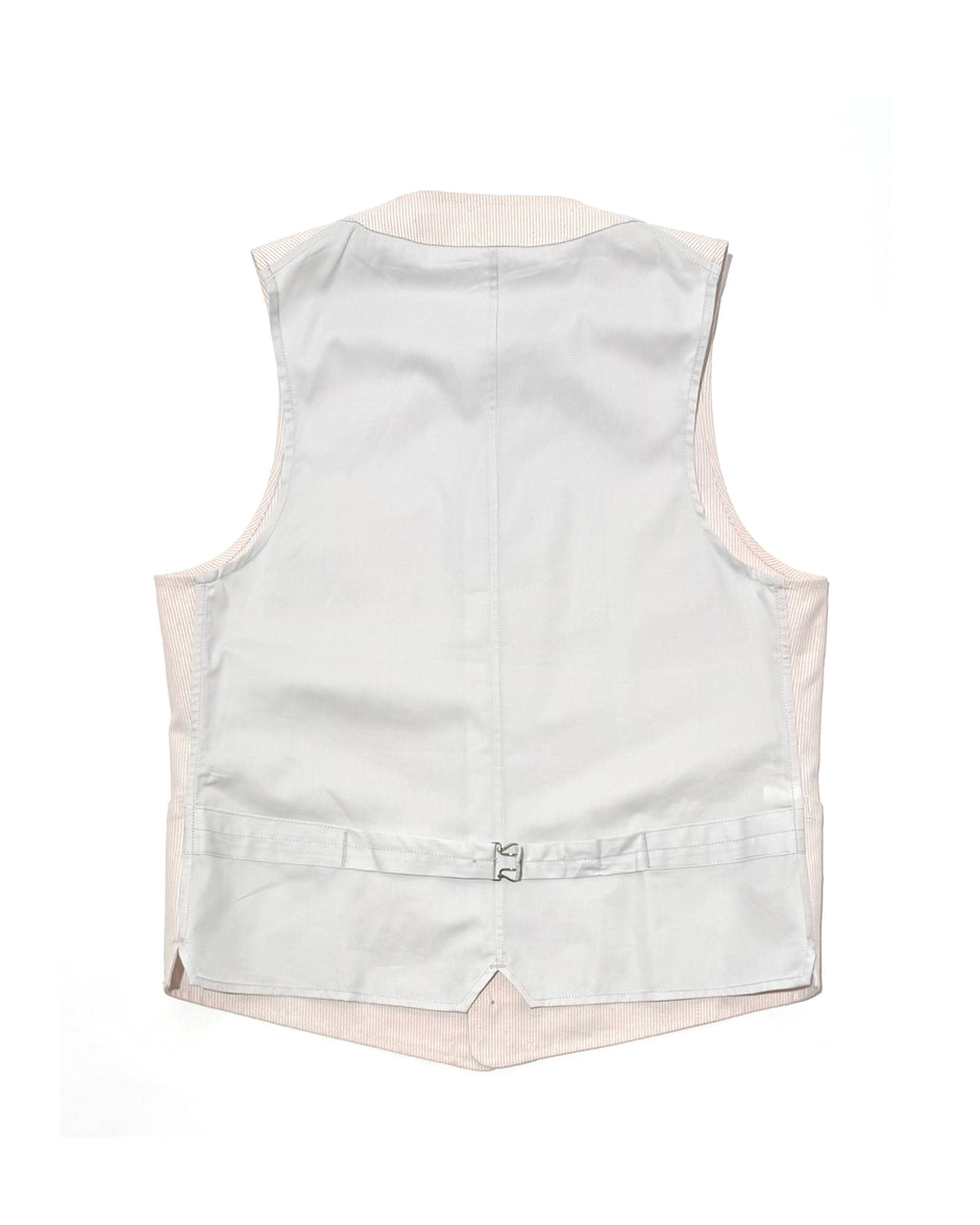 SAGAN VEST / METIS COUTIL MICRO STRIPES