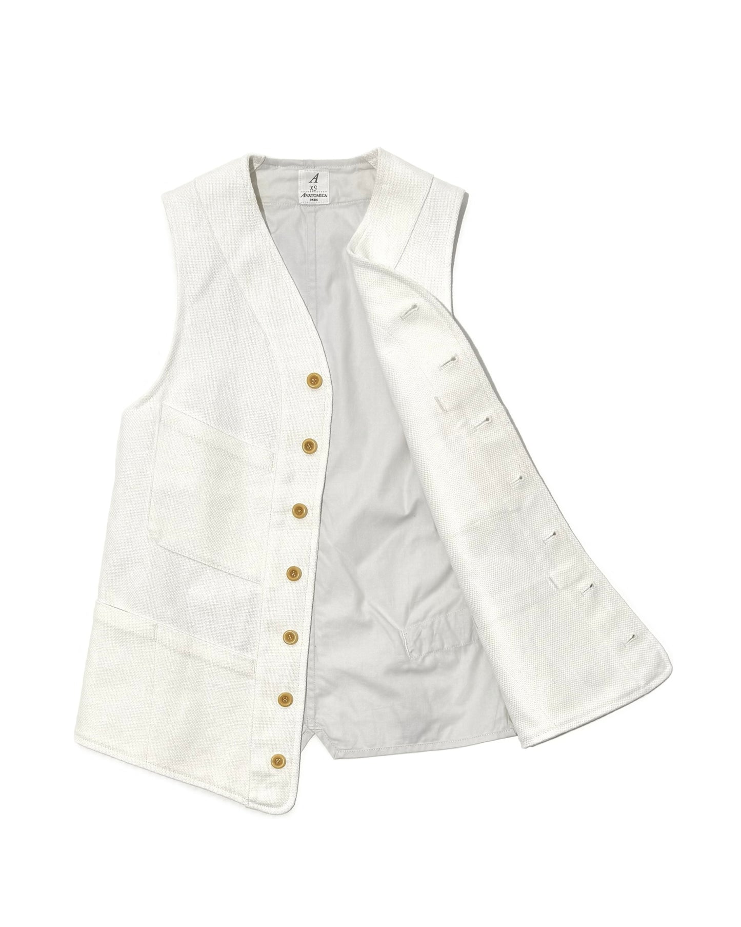 SAGAN VEST / LAVIN COTTON LINEN