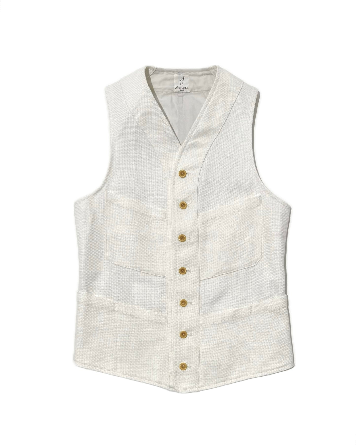 SAGAN VEST / LAVIN COTTON LINEN