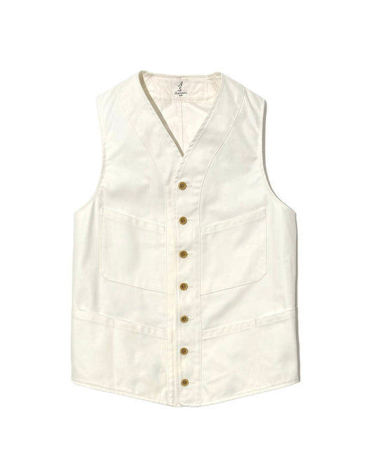 SAGAN VEST / PANAMA COTTON