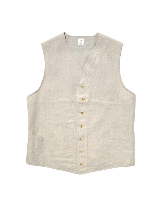 SAGAN VEST / LINEN