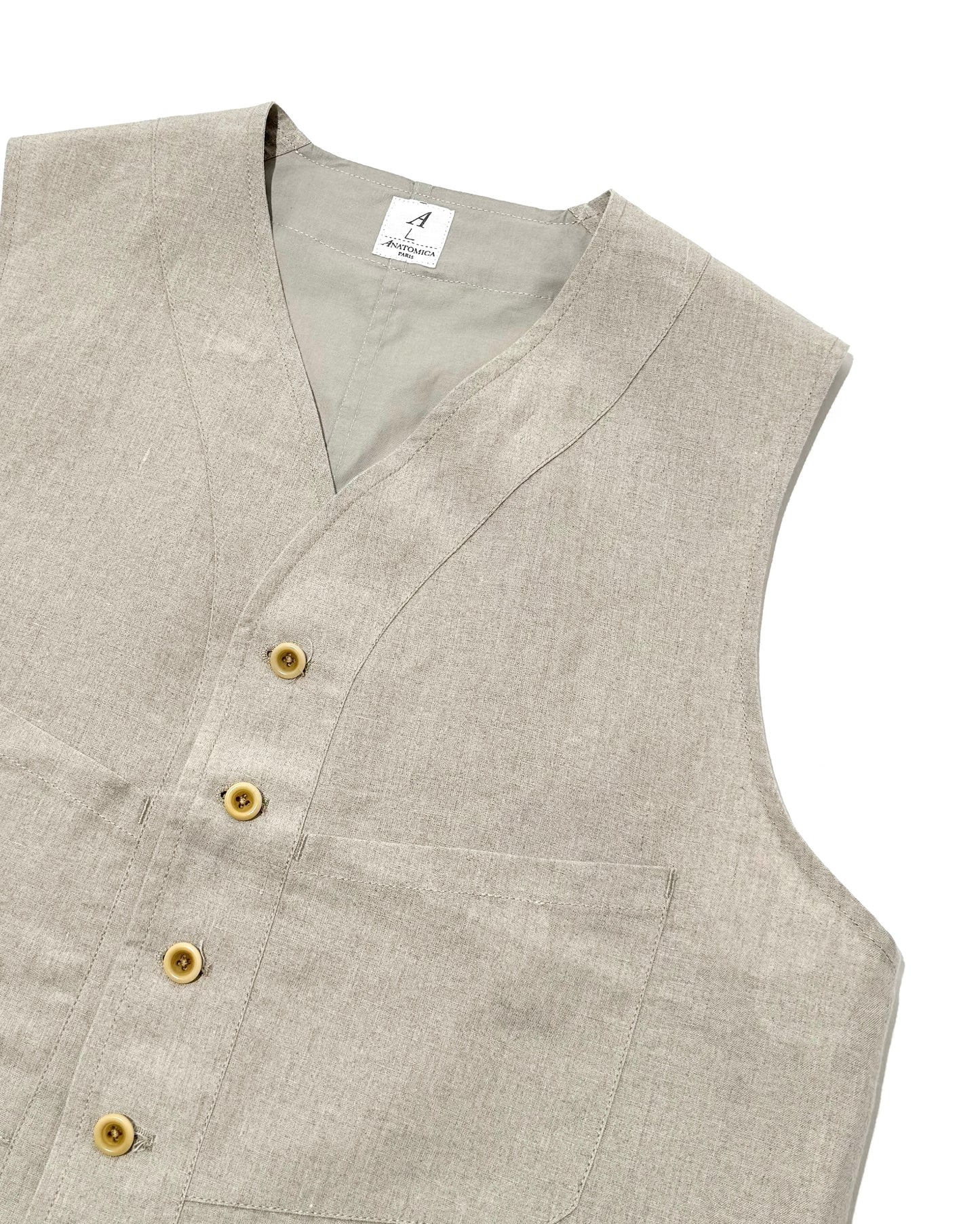 SAGAN VEST / LINEN