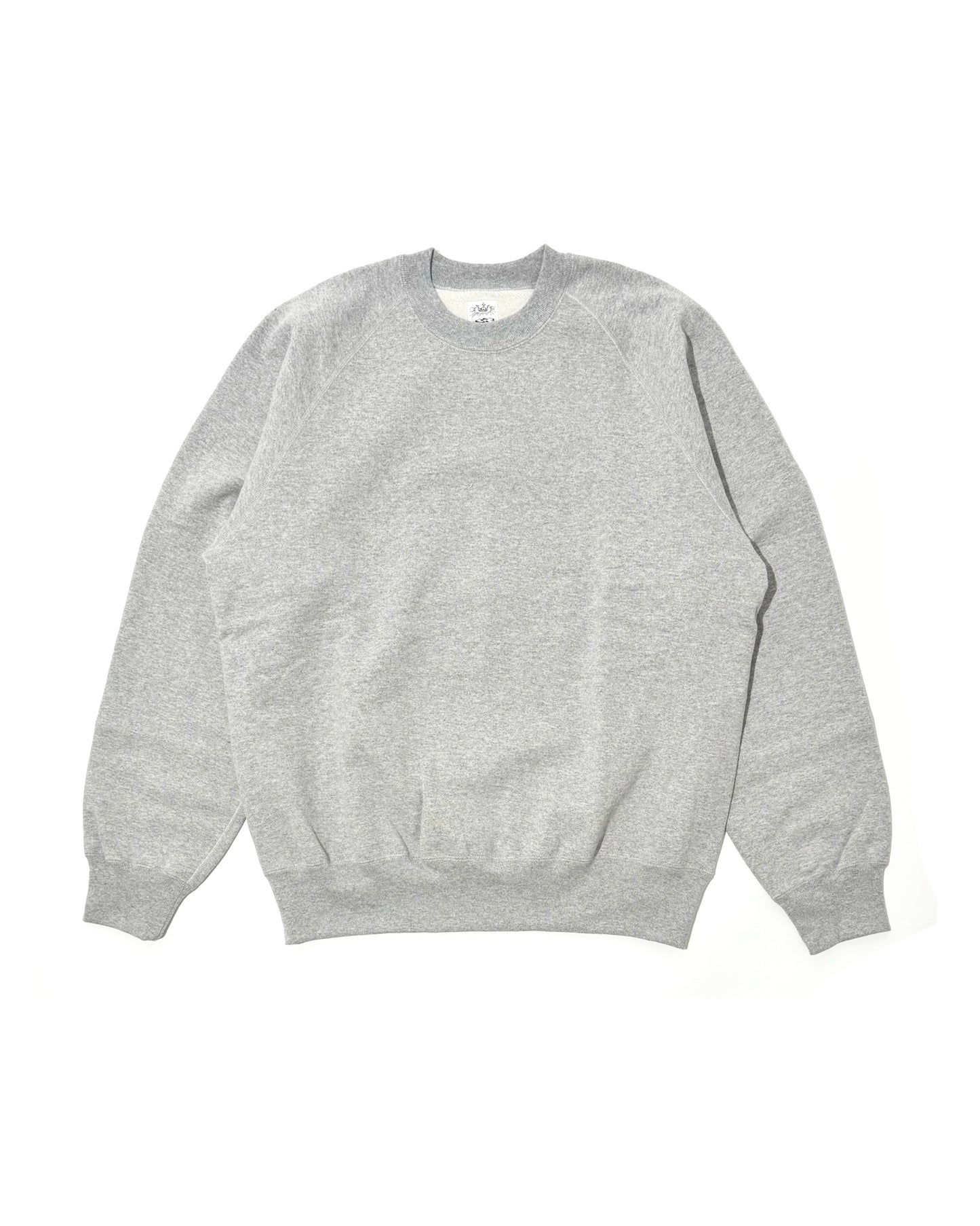 RAGLAN SWEAT / GREY CREW NECK