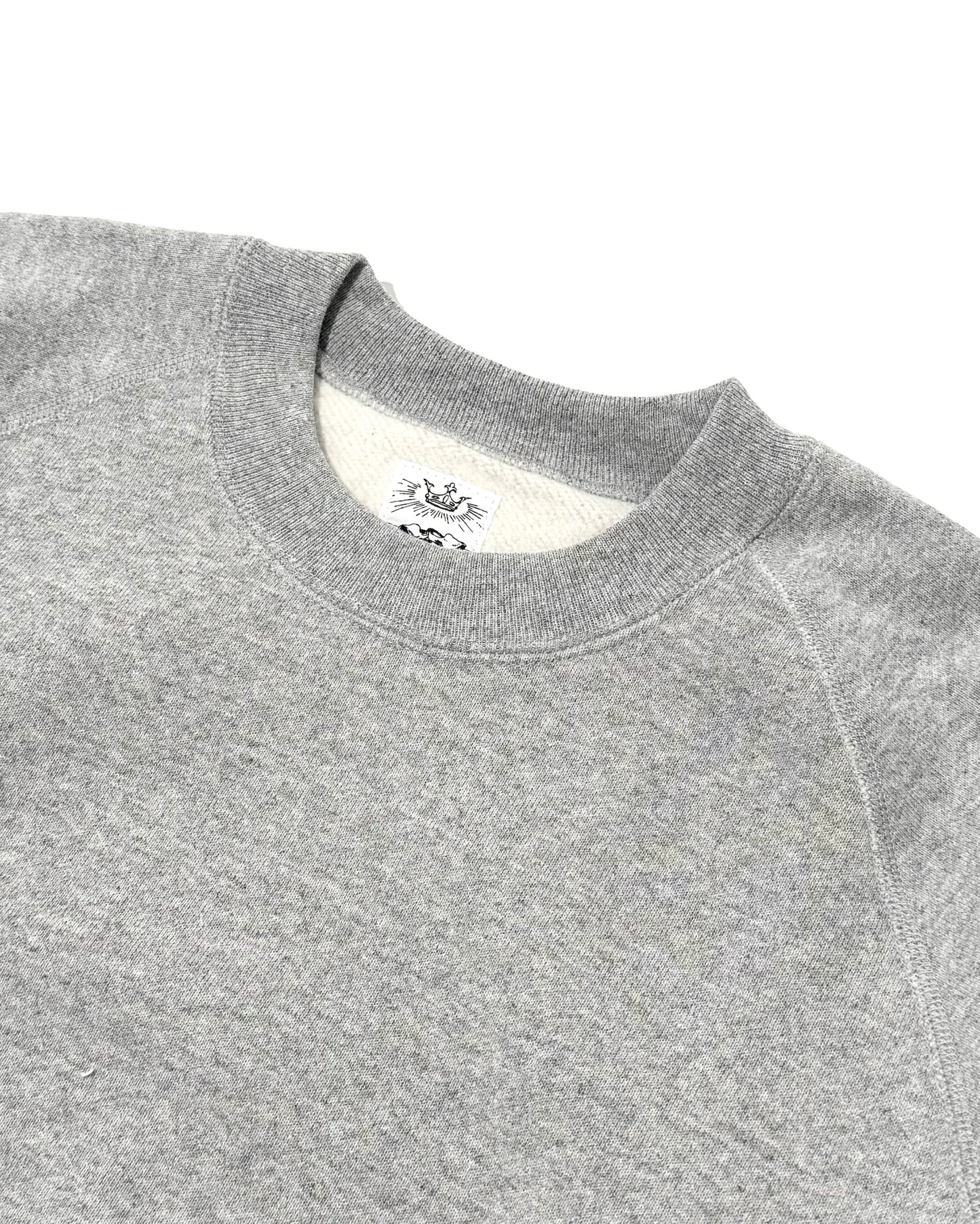 SWEAT RAGLAN / CREW NECK GREY