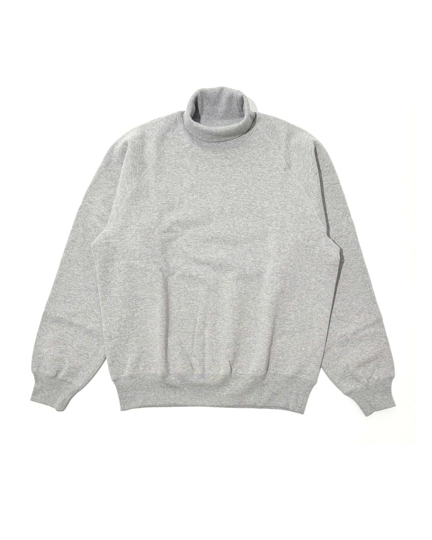 SWEAT RAGLAN / TURTLE NECK GREY