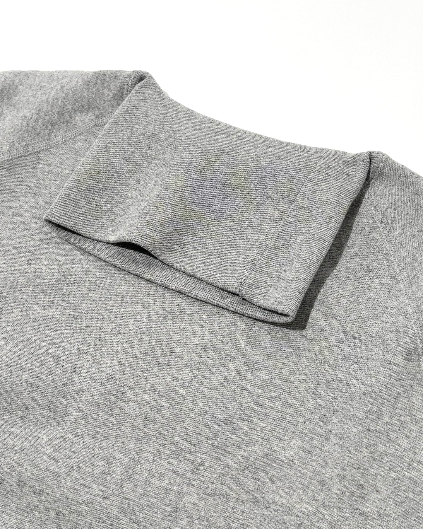 SWEAT RAGLAN / TURTLE NECK GRAY