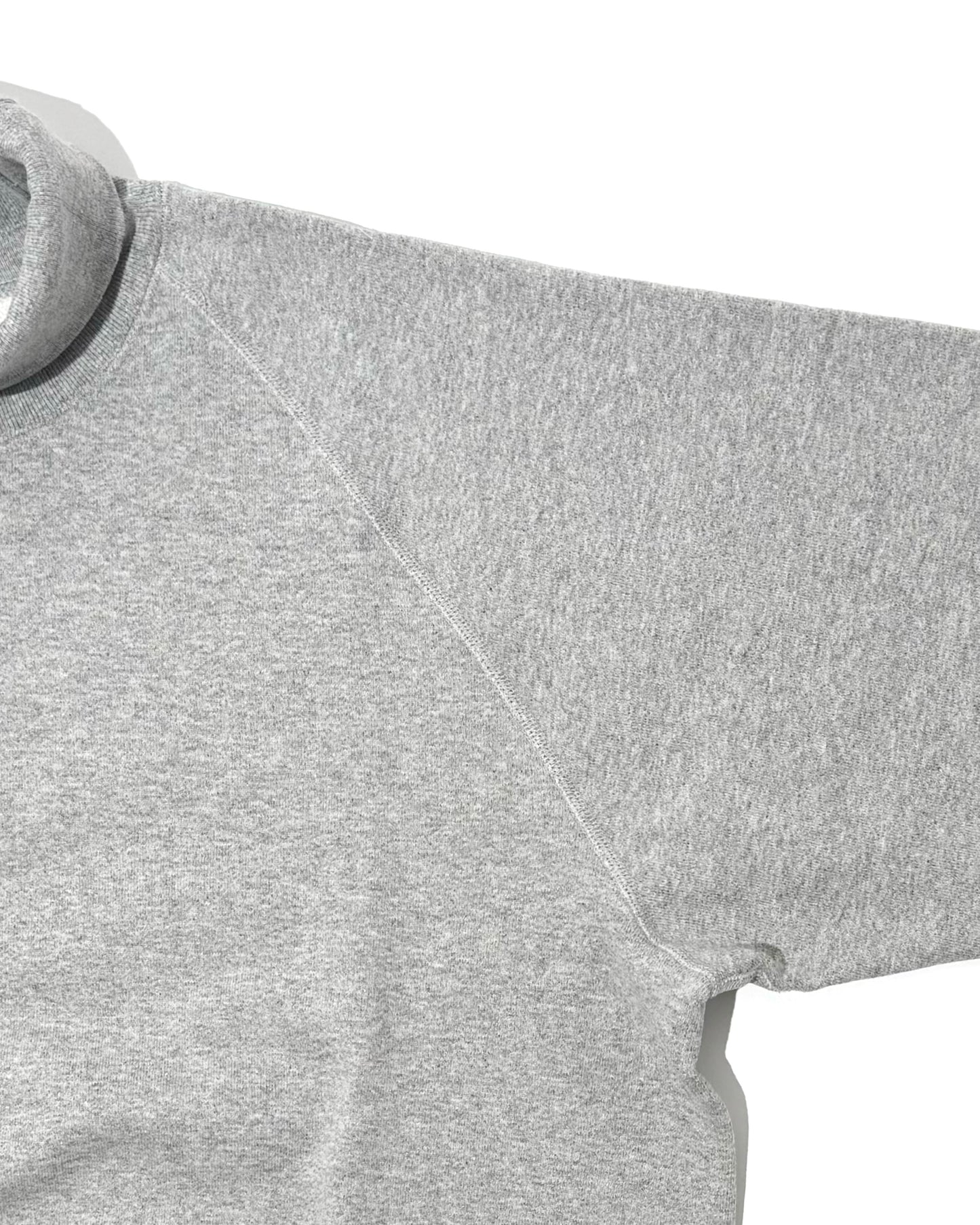 SWEAT RAGLAN / TURTLE NECK GREY