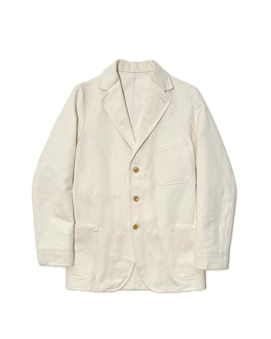 MARTINGALE JACKET / FRENCH COTTON LINEN HB