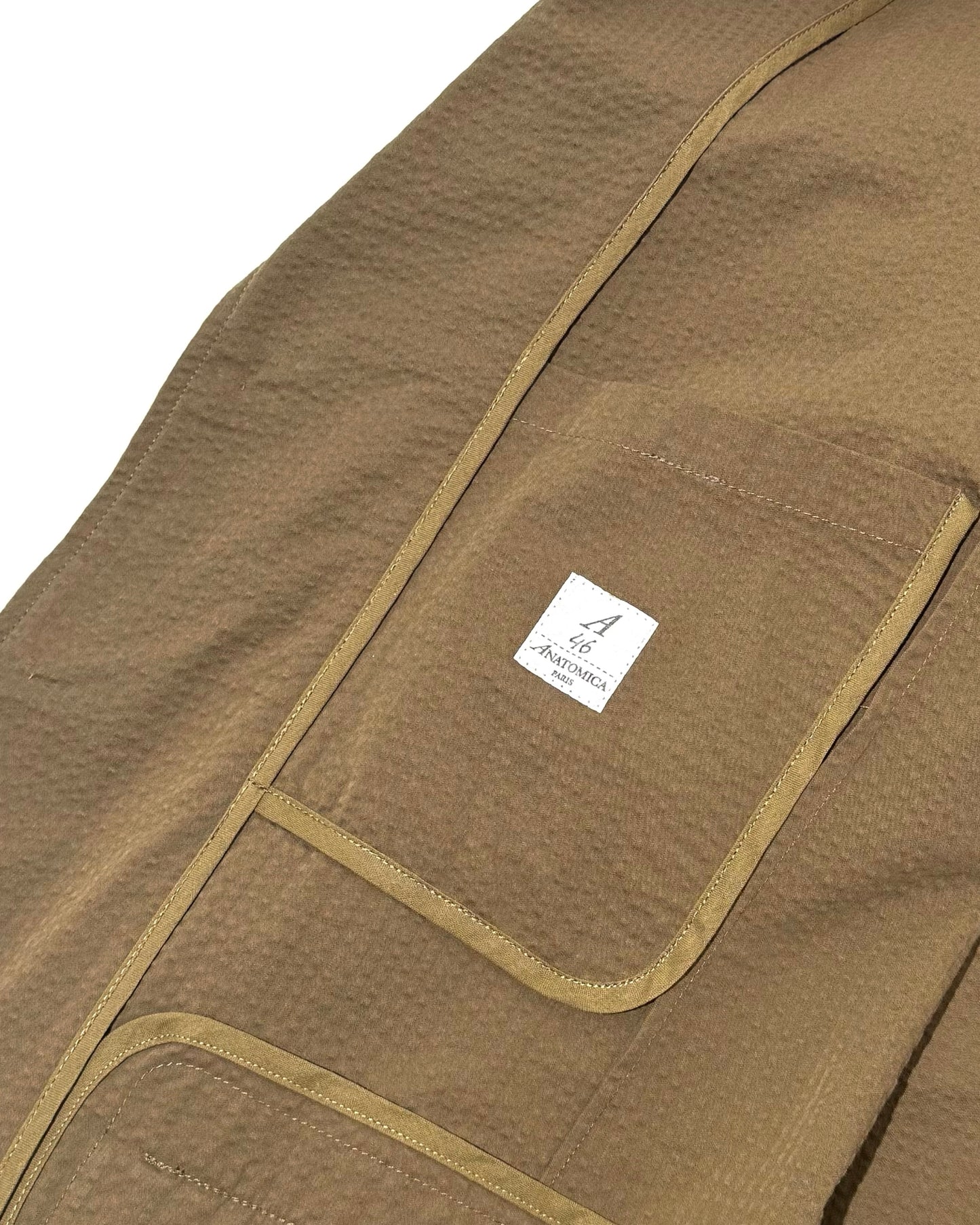 HOBEREAU / SEERSUCKER KHAKI