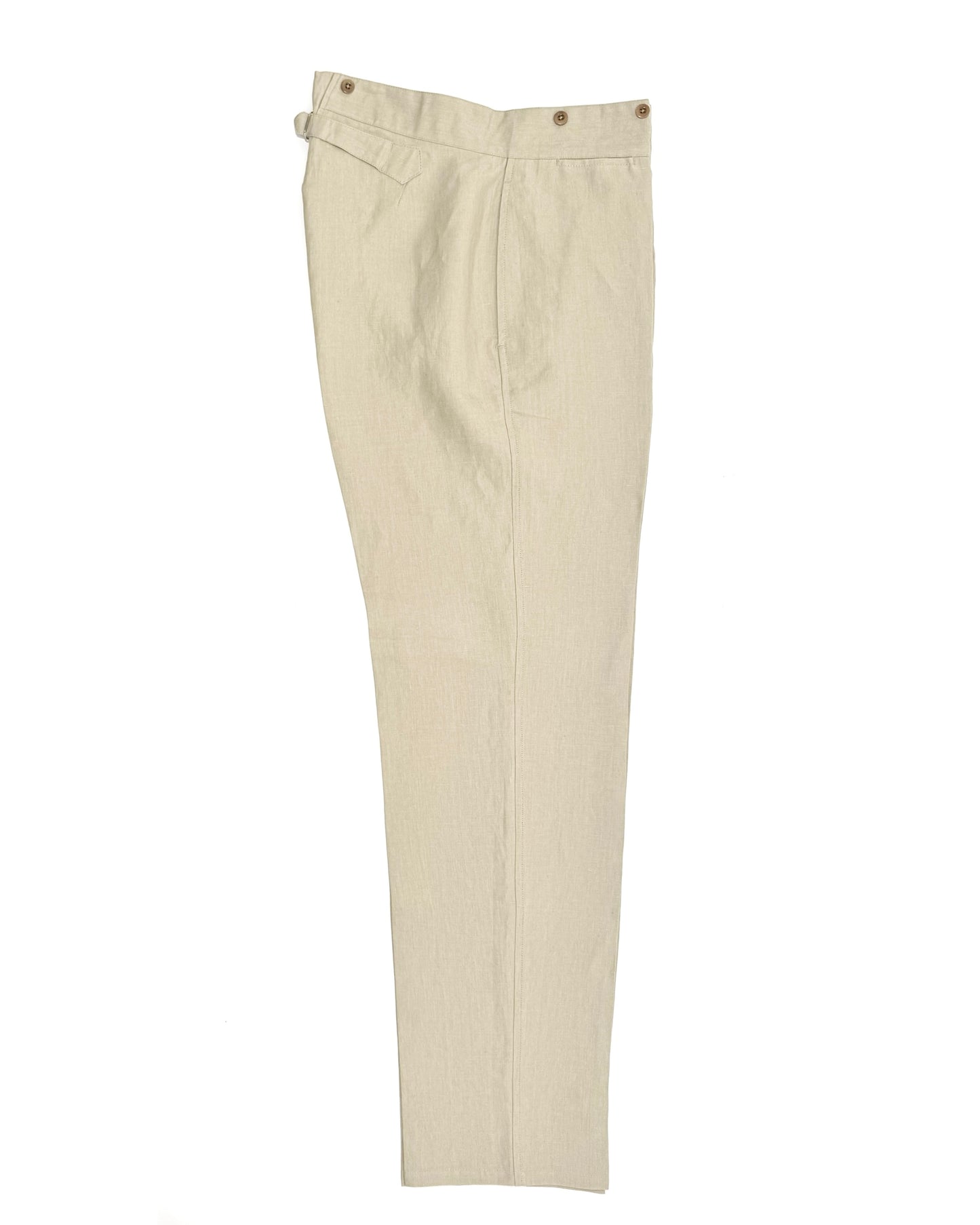 BJ PANTS / LINEN TAUPE