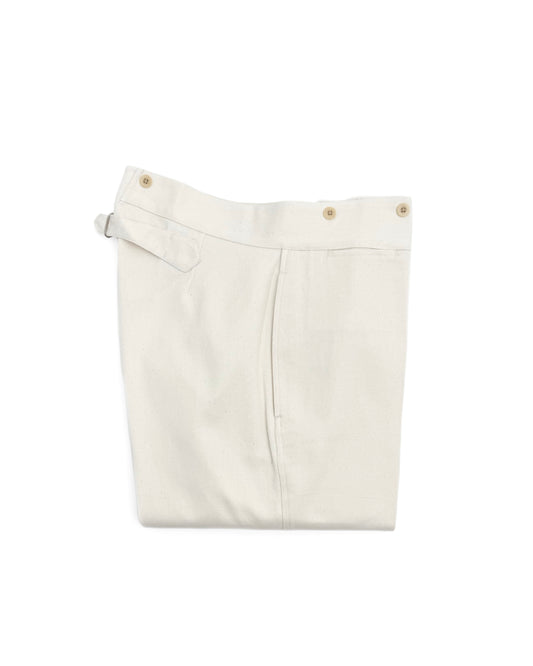 BJ PANTS / FRENCH PANAMA COTTON