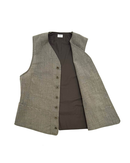 SAGAN VEST /  FOX AIR WOOL TENNIS STRIPES