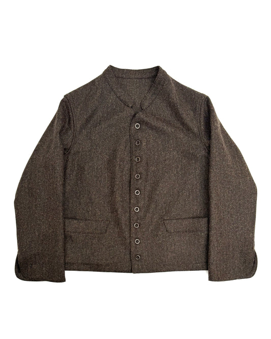DOLMAN / SHETLAND TWEED HERRING BONE