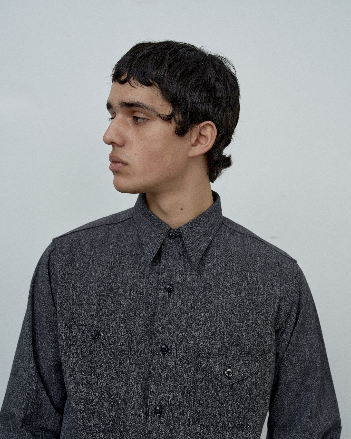 【 BIG YANK 】1935 ORIGINAL CHAMBRAY / BLACK