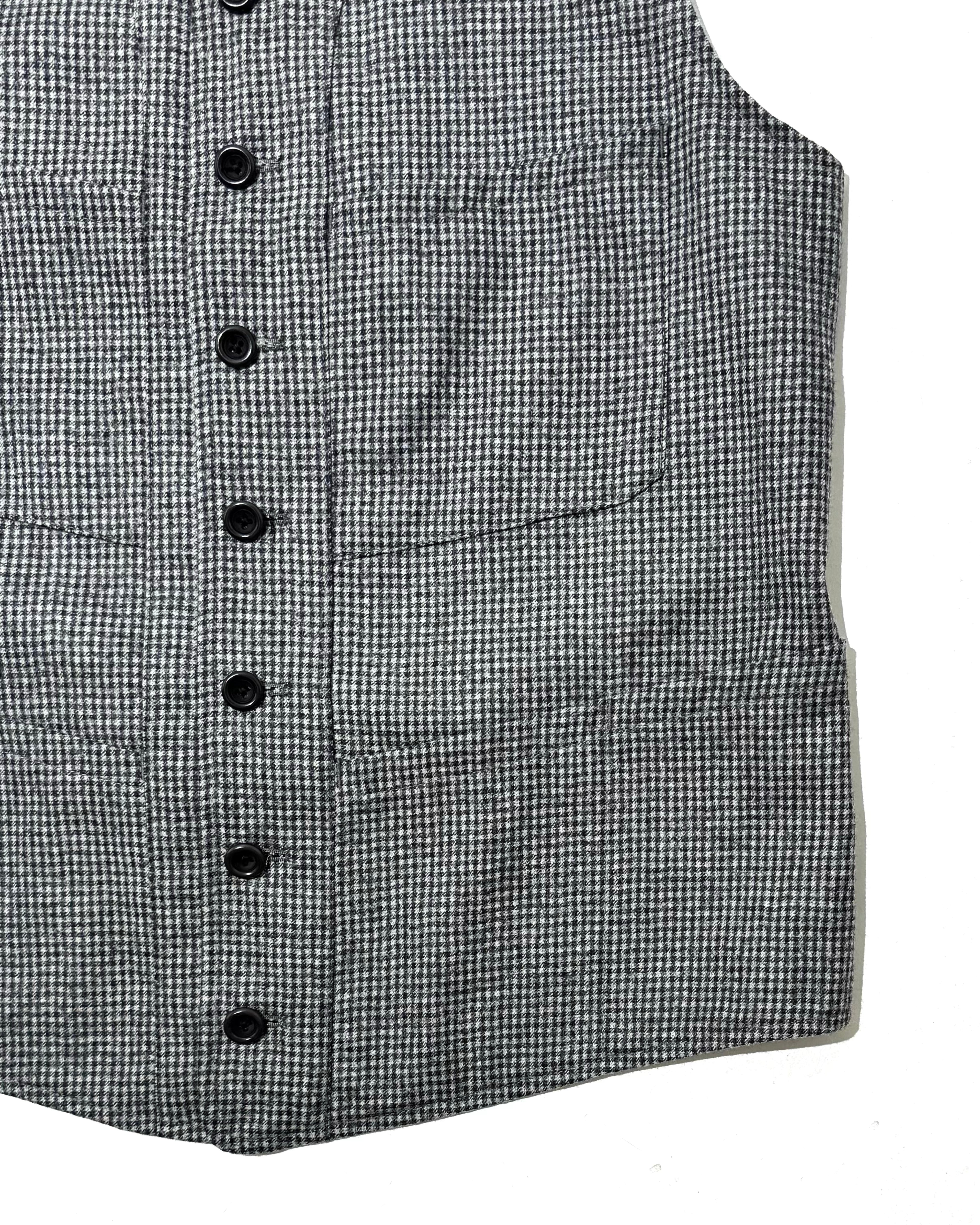 SAGAN VEST / LIGHT FLANNEL – ANATOMICA OFFICIAL ONLINE STORE
