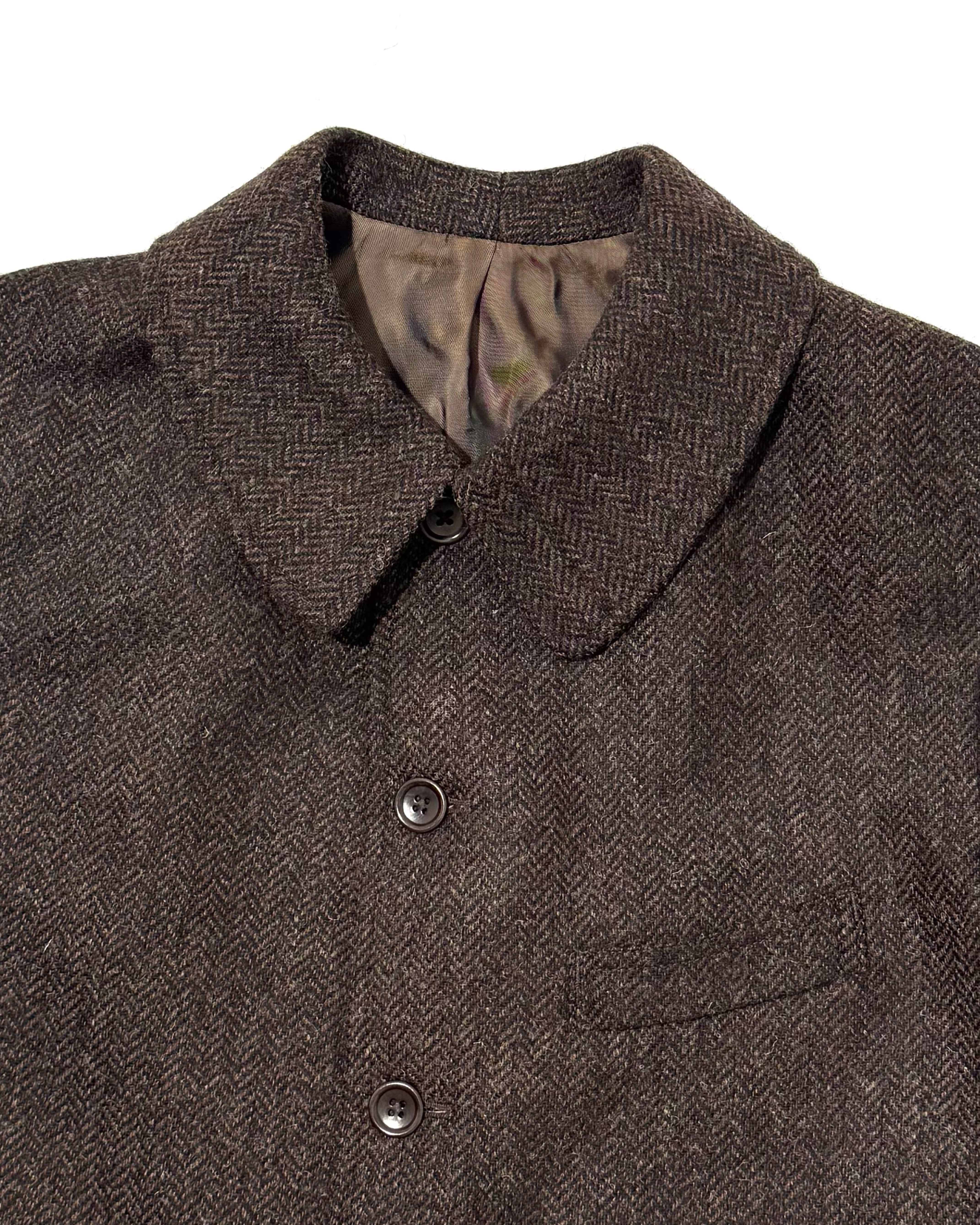 ALBERT / SHETLAND TWEED HERRING BONE – ANATOMICA OFFICIAL ONLINE STORE