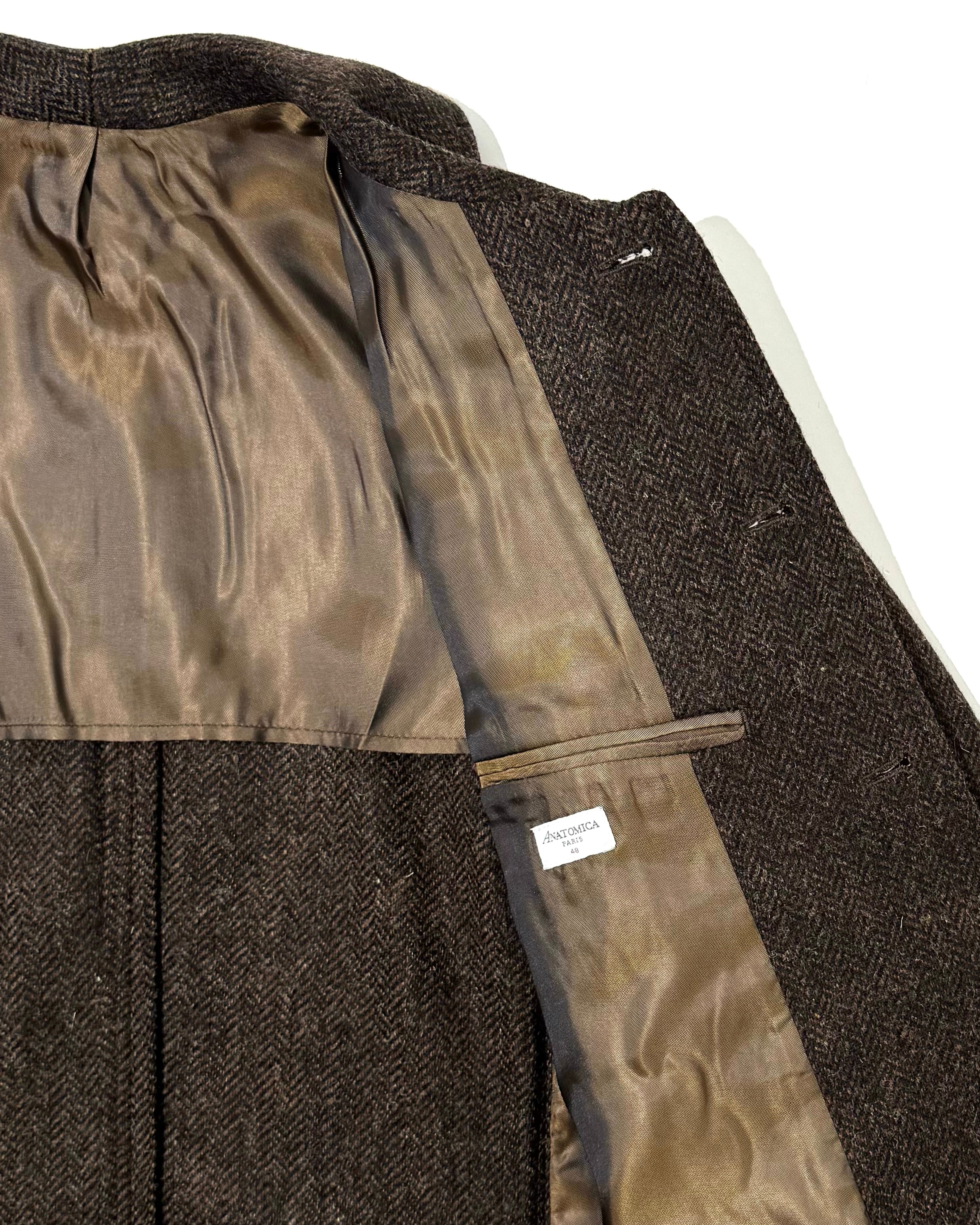 ALBERT / SHETLAND TWEED HERRING BONE – ANATOMICA OFFICIAL ONLINE STORE