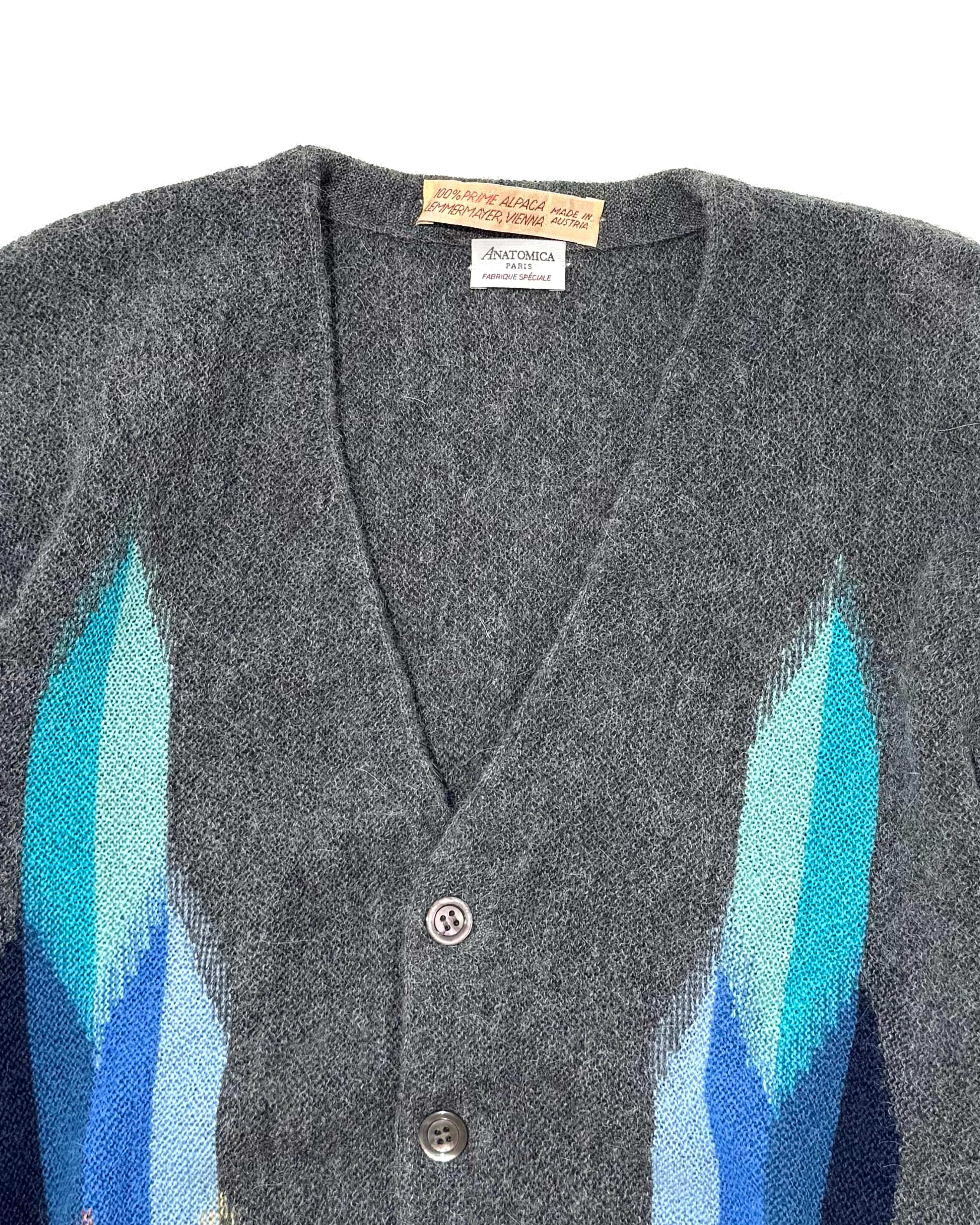 LEMMERMAYER CARDIGAN / DIAMOND 2PLY – ANATOMICA OFFICIAL ONLINE STORE