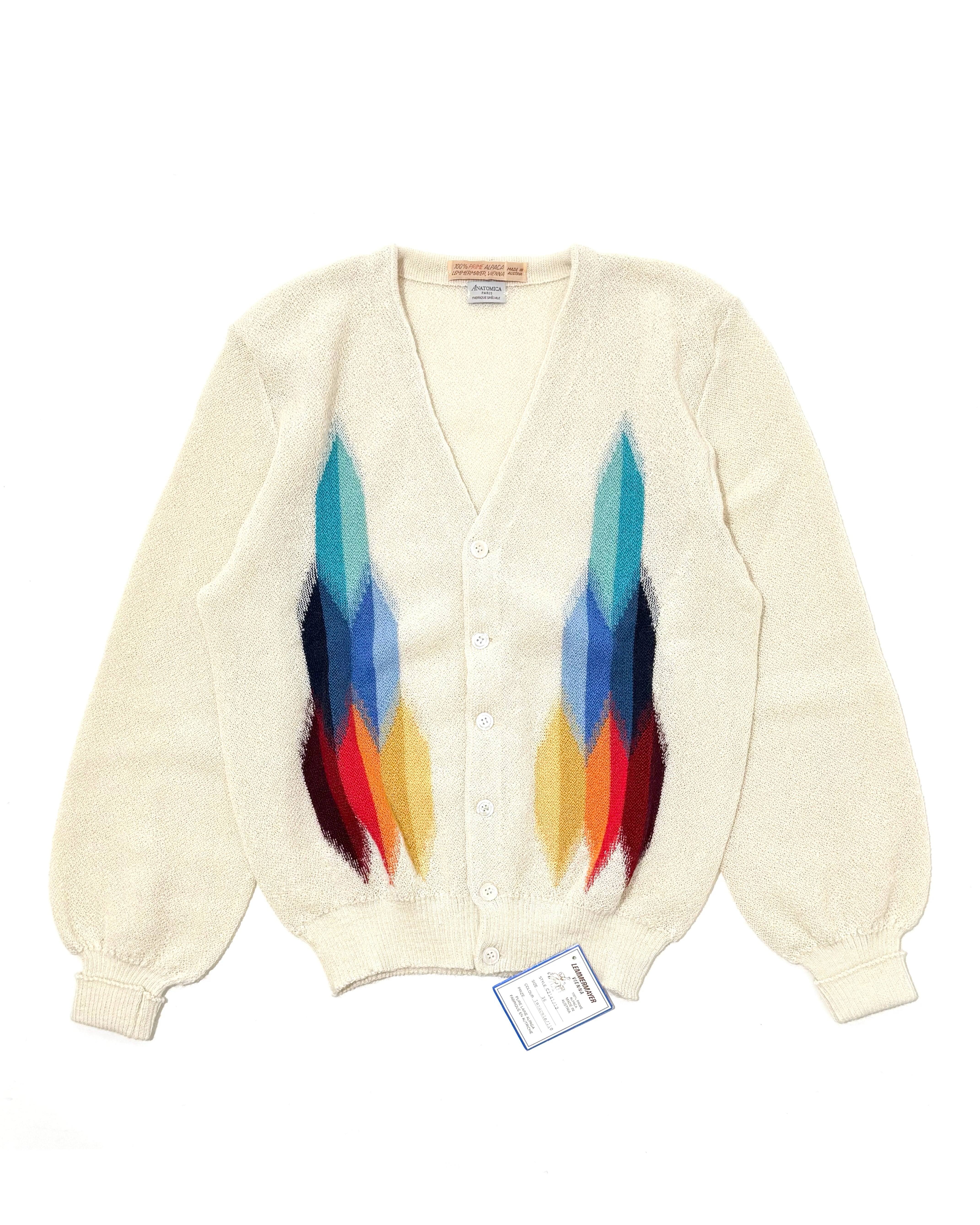 LEMMERMAYER CARDIGAN / DIAMOND 2PLY – ANATOMICA OFFICIAL ONLINE STORE