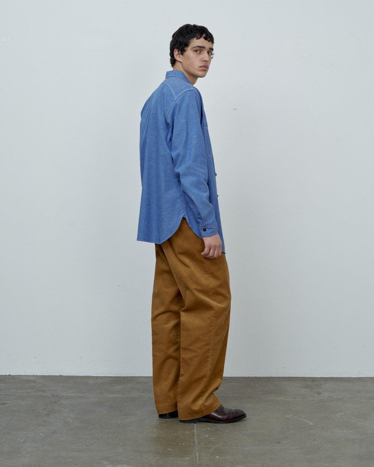 【 BIG YANK 】1935 ORIGINAL CHAMBRAY / BLUE GREY