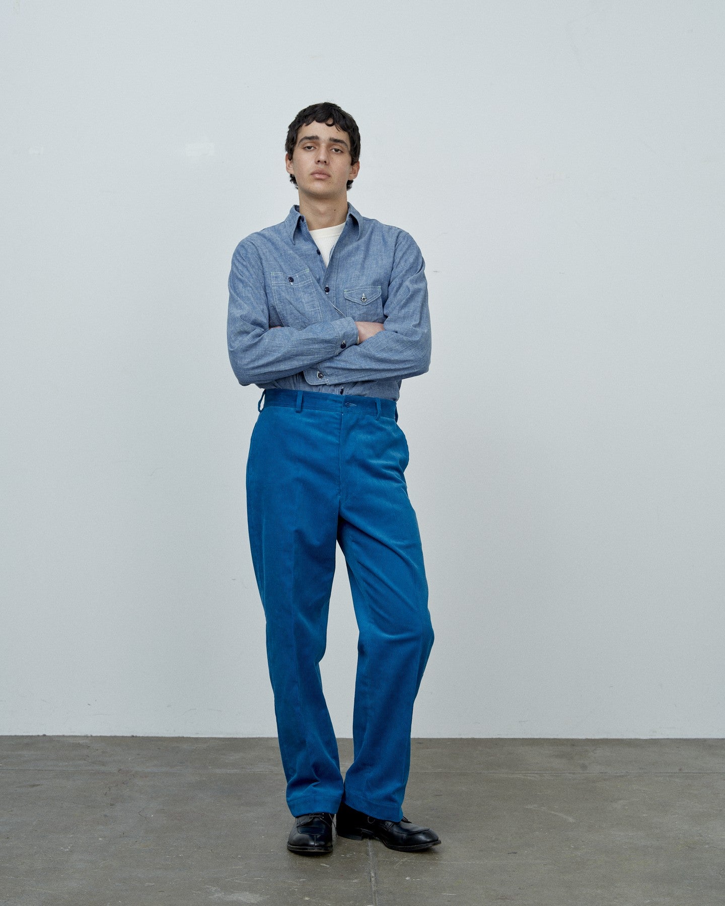 BIG YANK] 1935 ORIGINAL CHAMBRAY / INDIGO – ANATOMICA OFFICIAL