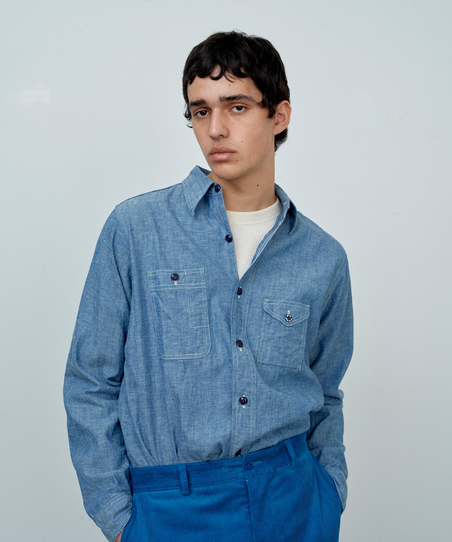 BIG YANK 】1935 ORIGINAL CHAMBRAY / INDIGO – ANATOMICA OFFICIAL