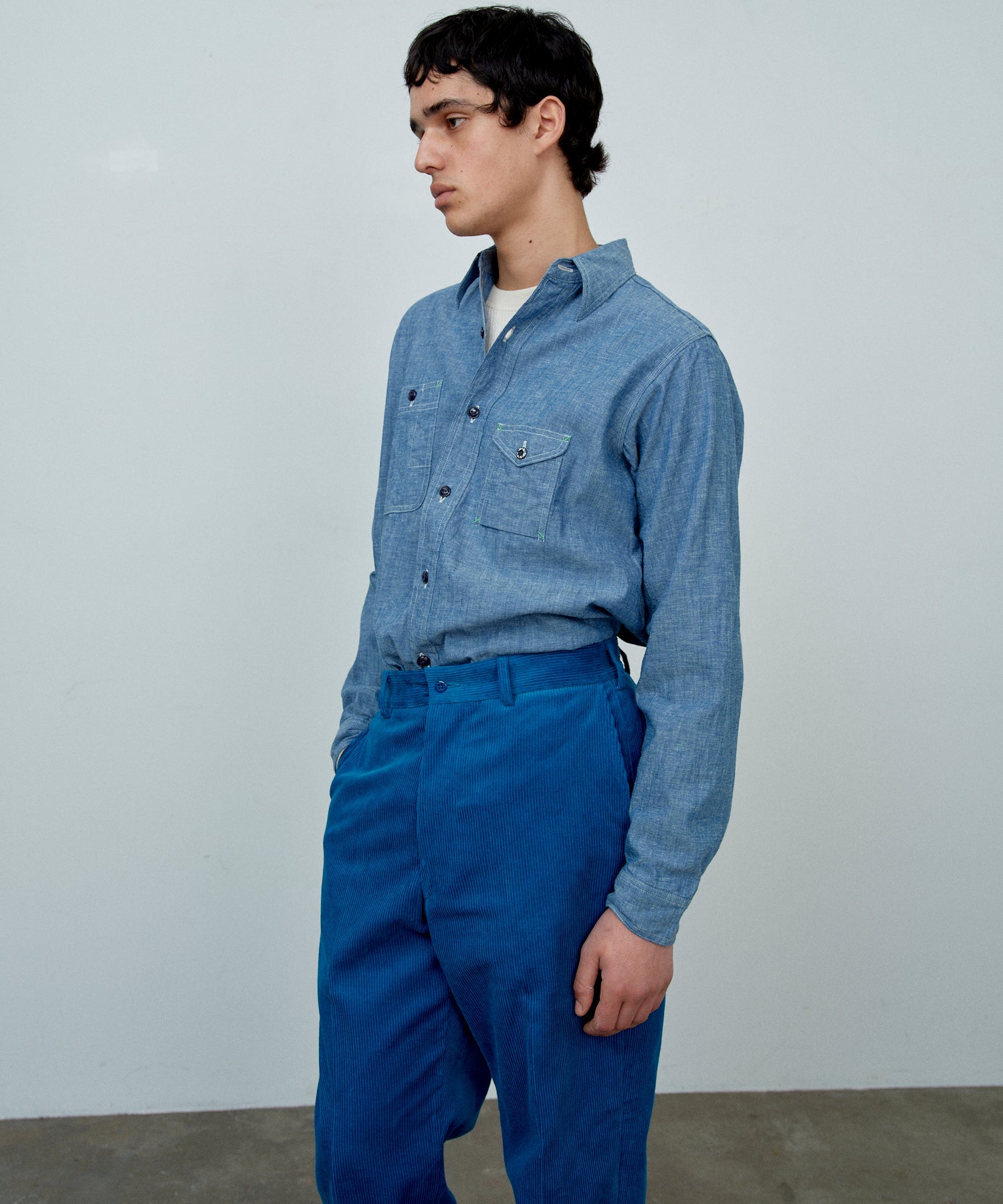 BIG YANK] 1935 ORIGINAL CHAMBRAY / INDIGO – ANATOMICA OFFICIAL