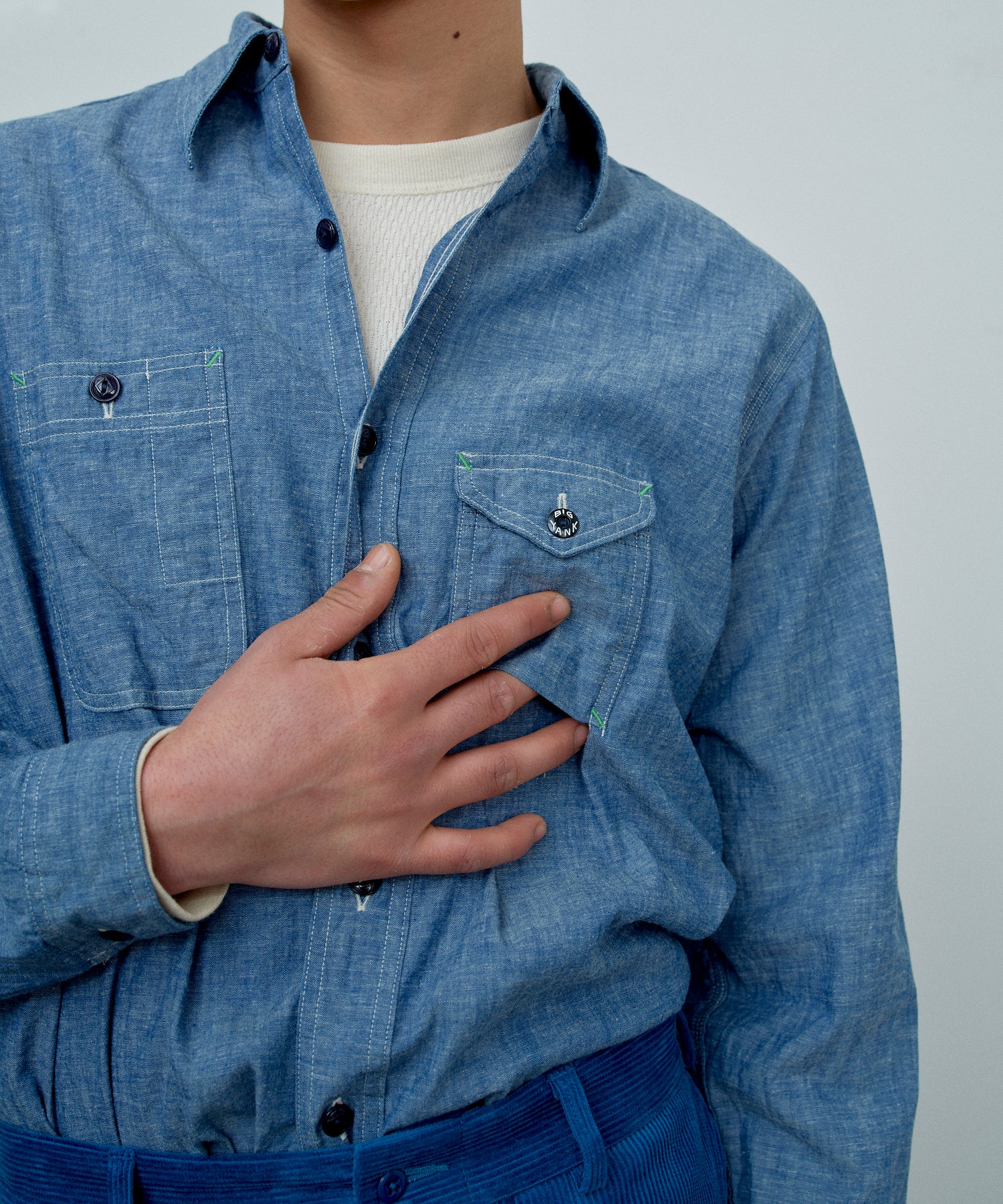 BIG YANK] 1935 ORIGINAL CHAMBRAY / INDIGO – ANATOMICA OFFICIAL