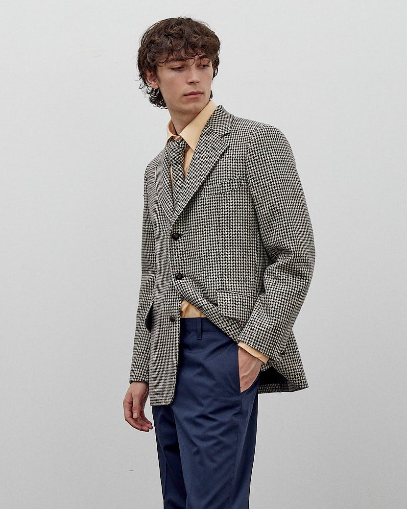 DUNN JACKET HOUNDSTOOTH / IVORY – ANATOMICA OFFICIAL ONLINE STORE