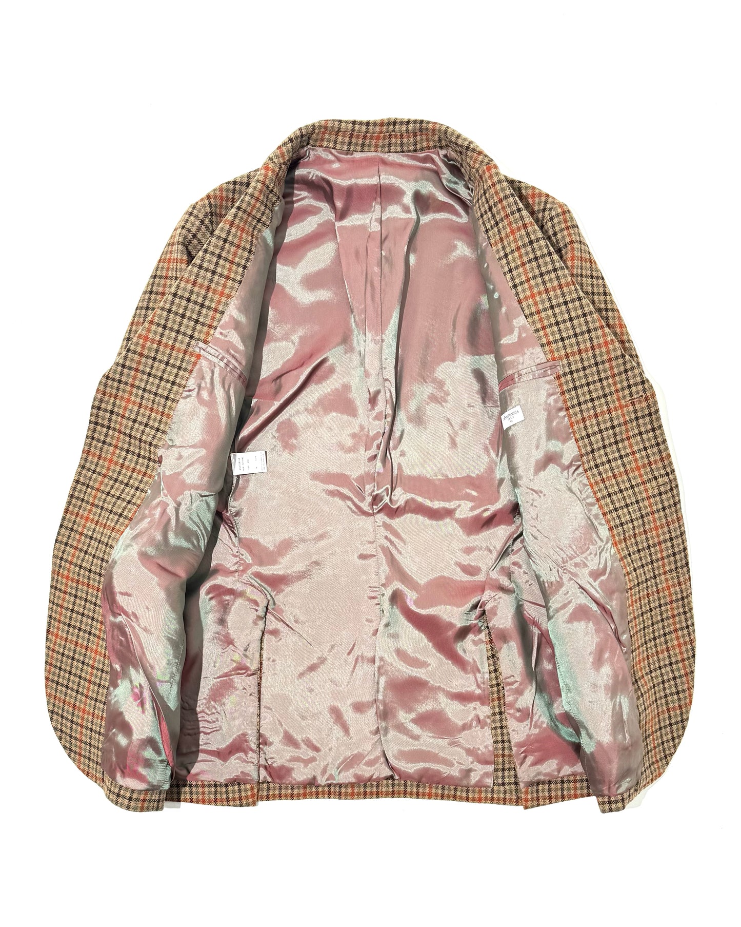 GILLES ALSPORT TWEED ORANGE CHECK