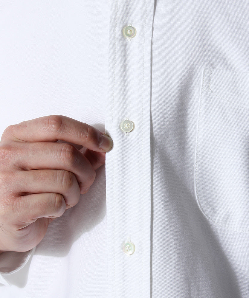 BD SHIRT / IDEAL OXFORD DULL WHITE