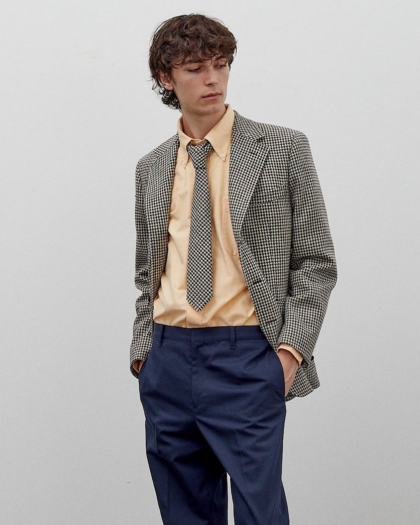 DUNN JACKET HOUNDSTOOTH / IVORY – ANATOMICA OFFICIAL ONLINE STORE