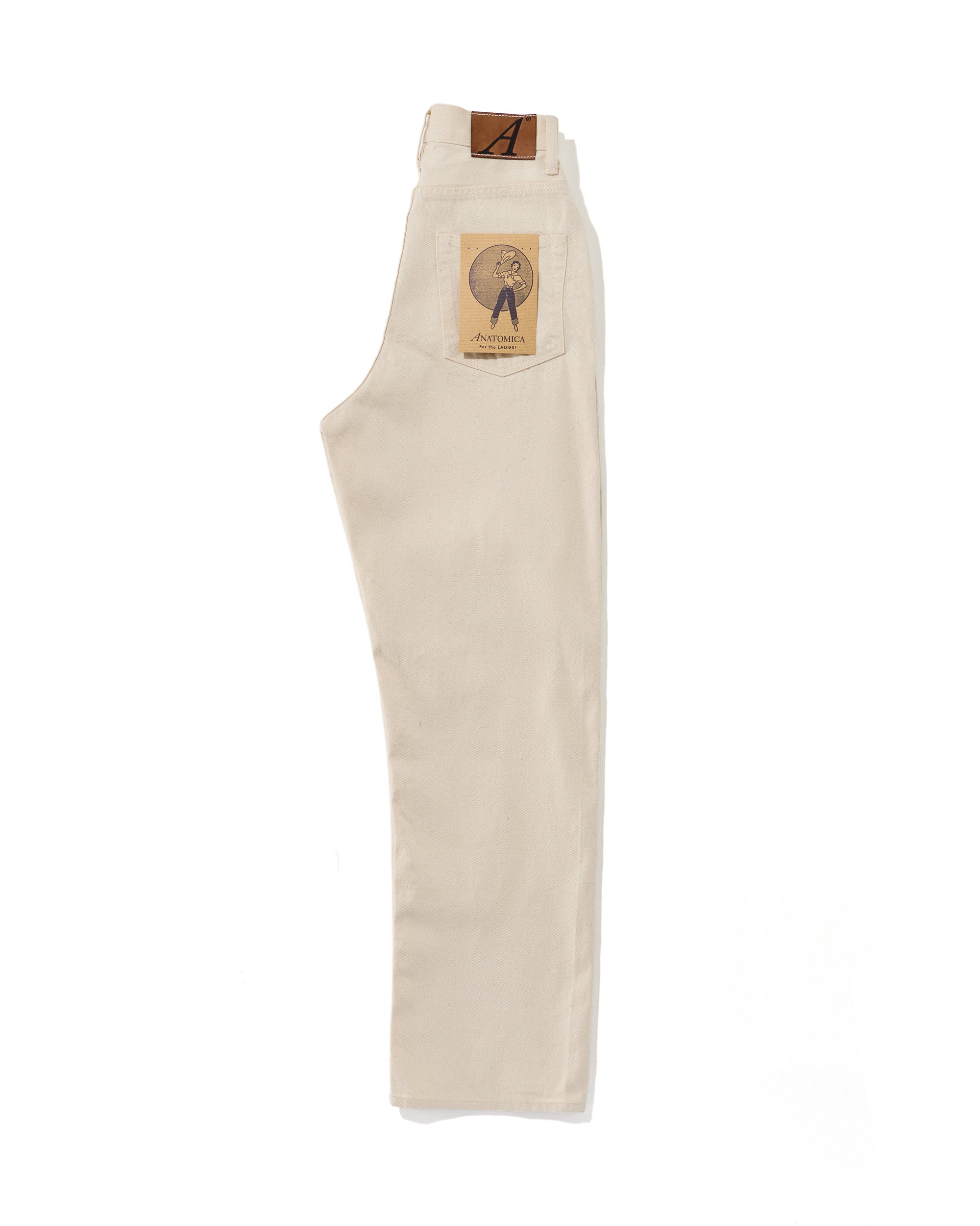 618 MARILYN 1 / NATURAL DENIM – ANATOMICA OFFICIAL ONLINE STORE