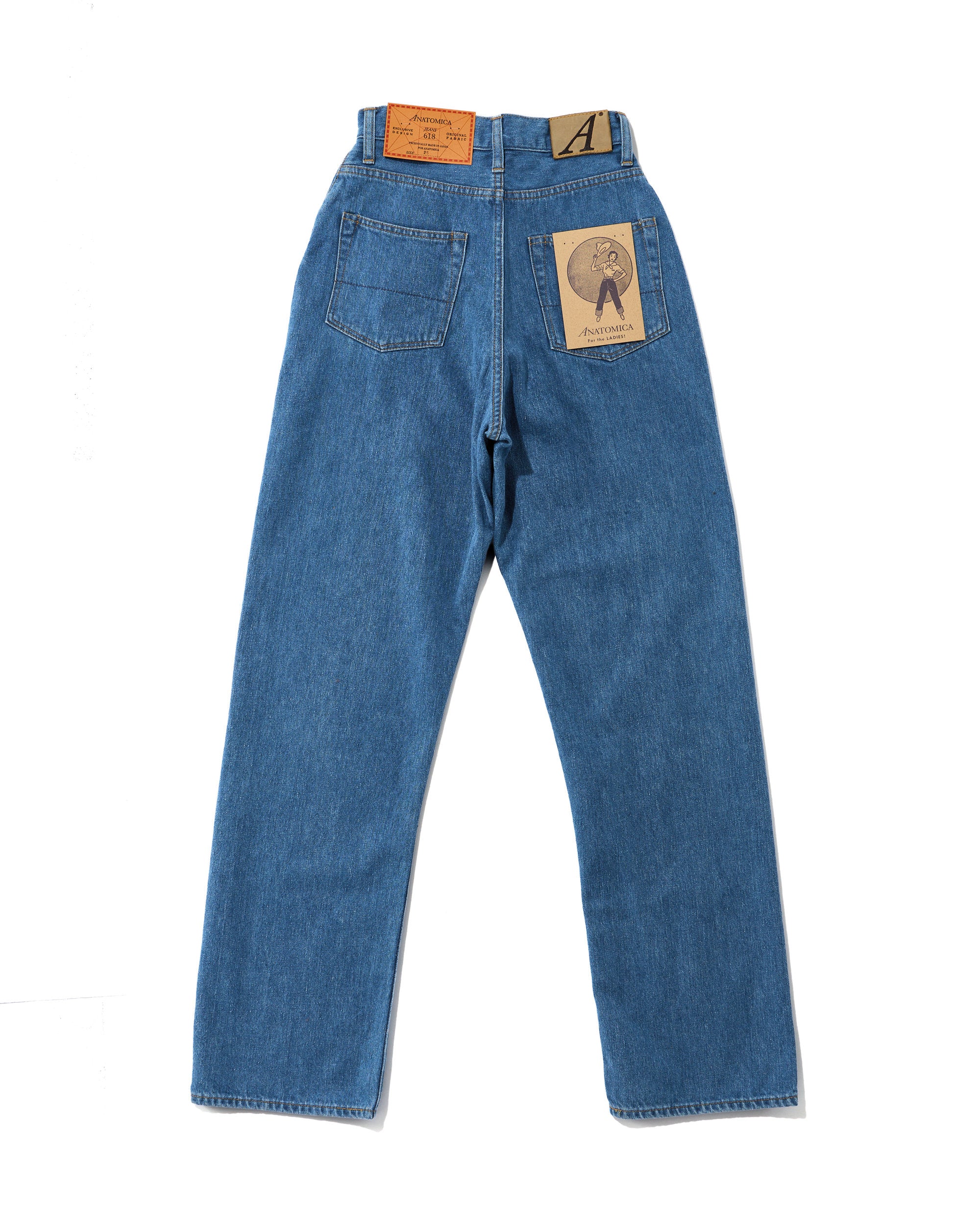 618 MARILYN 1 / INDIGO USED WASH – ANATOMICA OFFICIAL ONLINE STORE