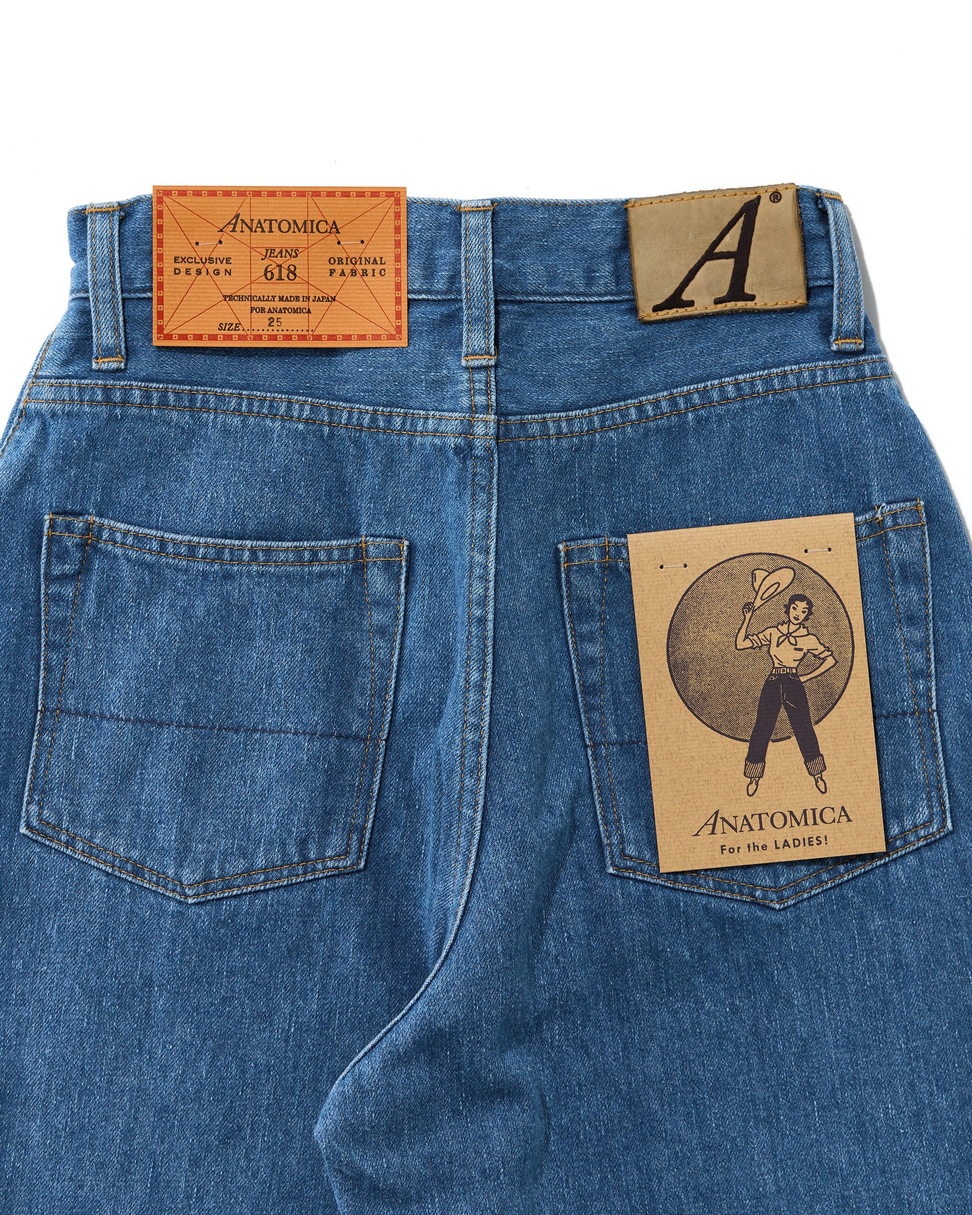 618 MARILYN 1 / INDIGO USED WASH – ANATOMICA OFFICIAL ONLINE STORE